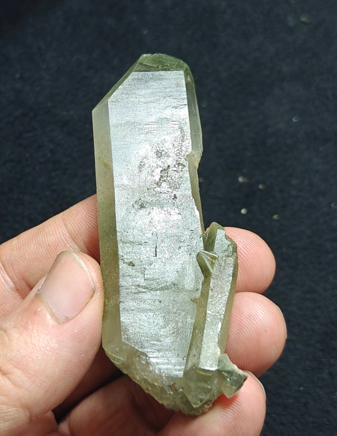 Natural Chlorite Quartz 44 grams