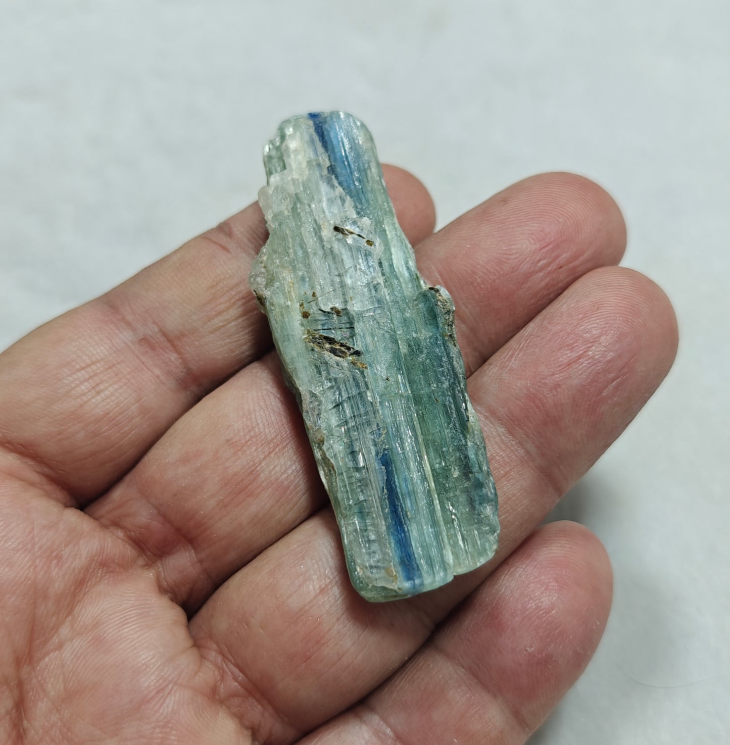 Natural blue kyanite crystal 21 grams