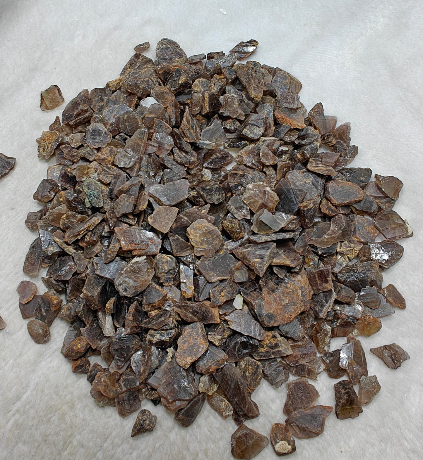 Natural rough axinite crystals 700 grams
