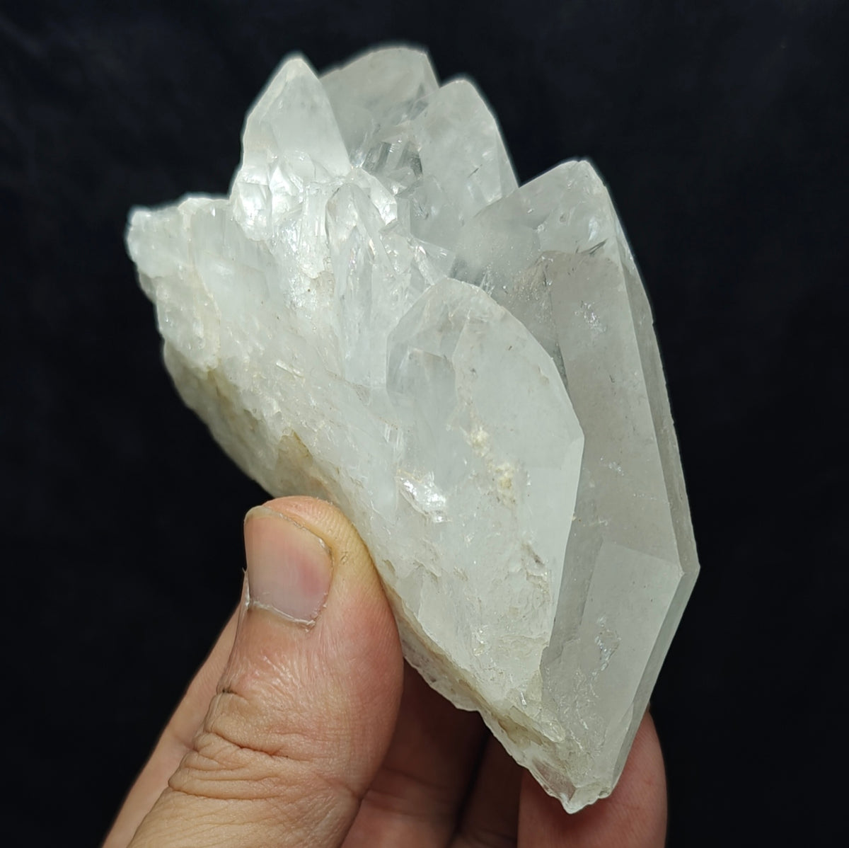 Natural faden quartz crystal 249 grams