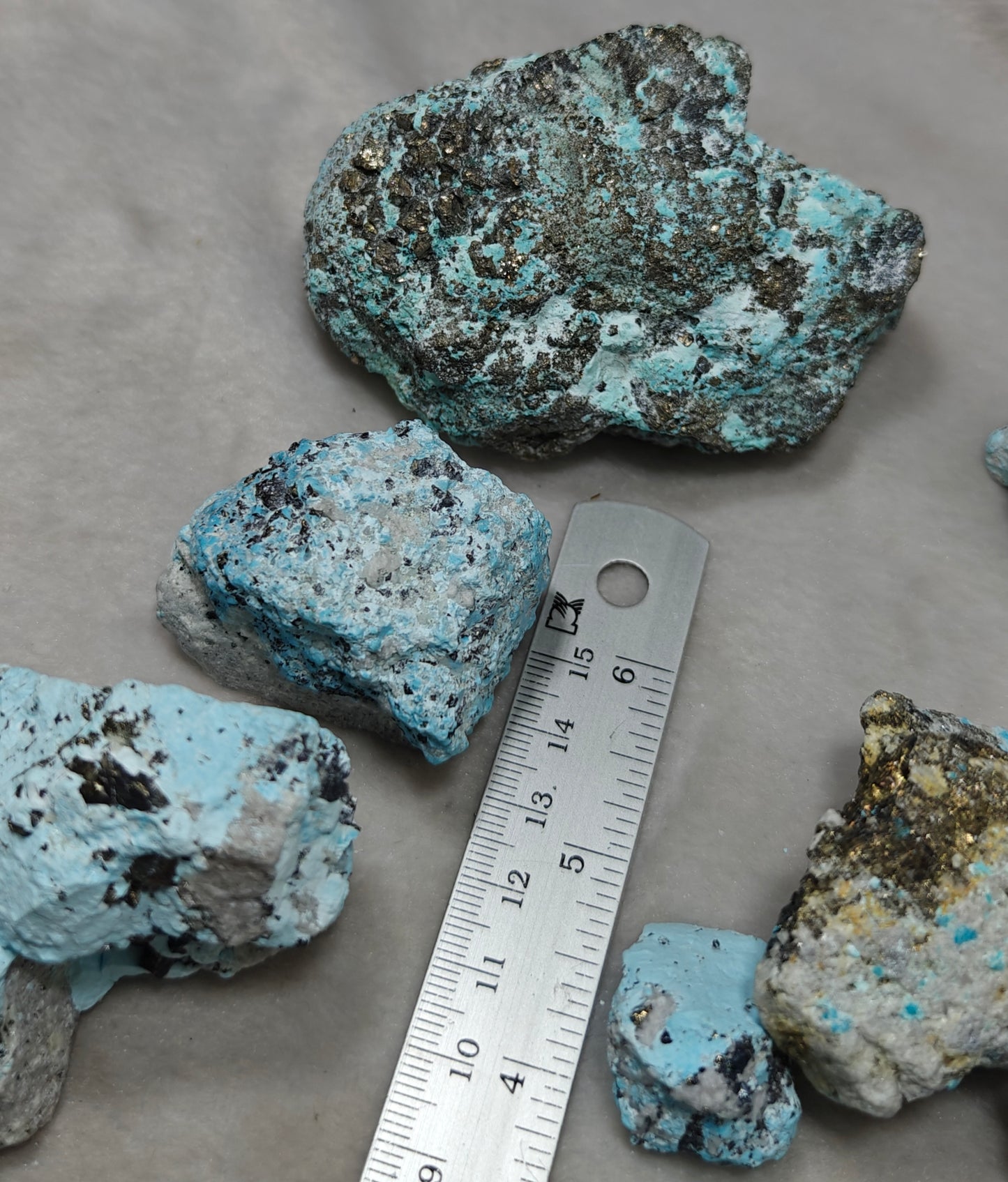 Lot of Natural turquoise 1 kg