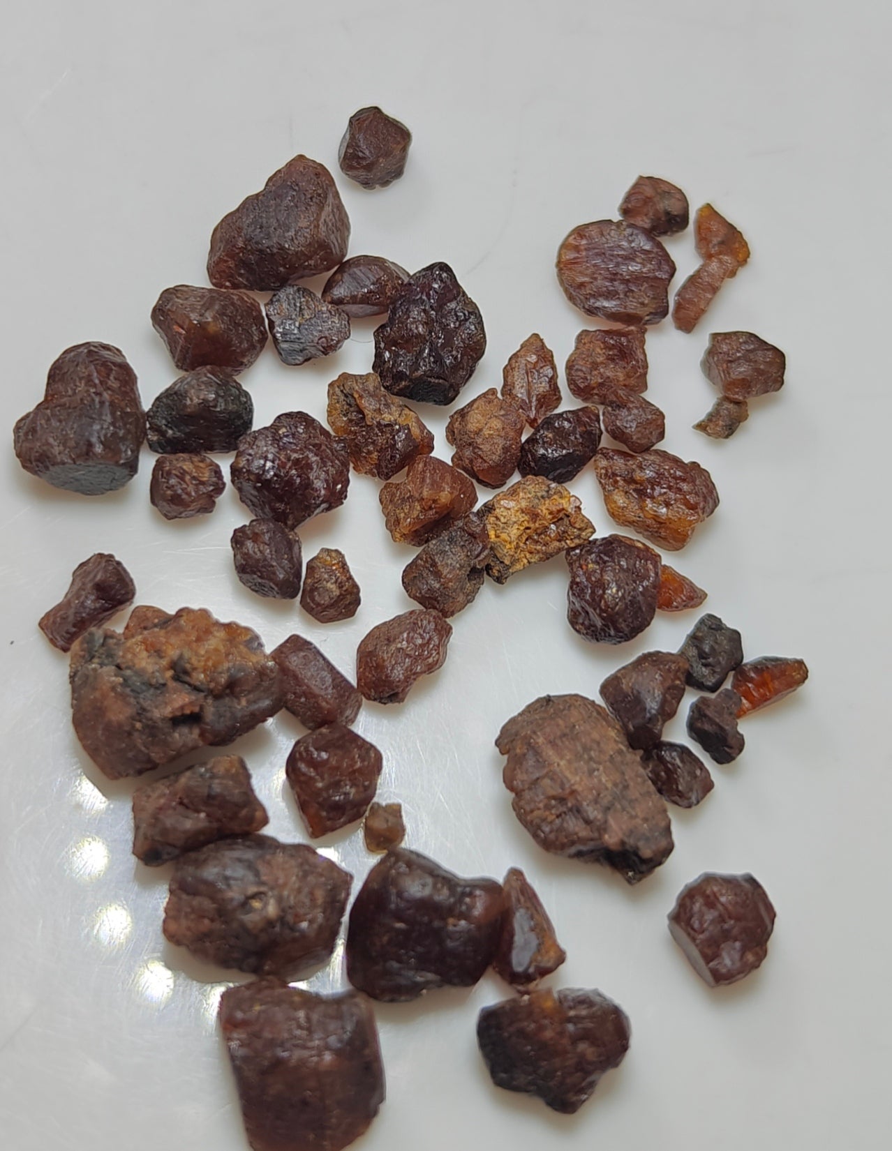 Rare parisite crystals collection 32 grams