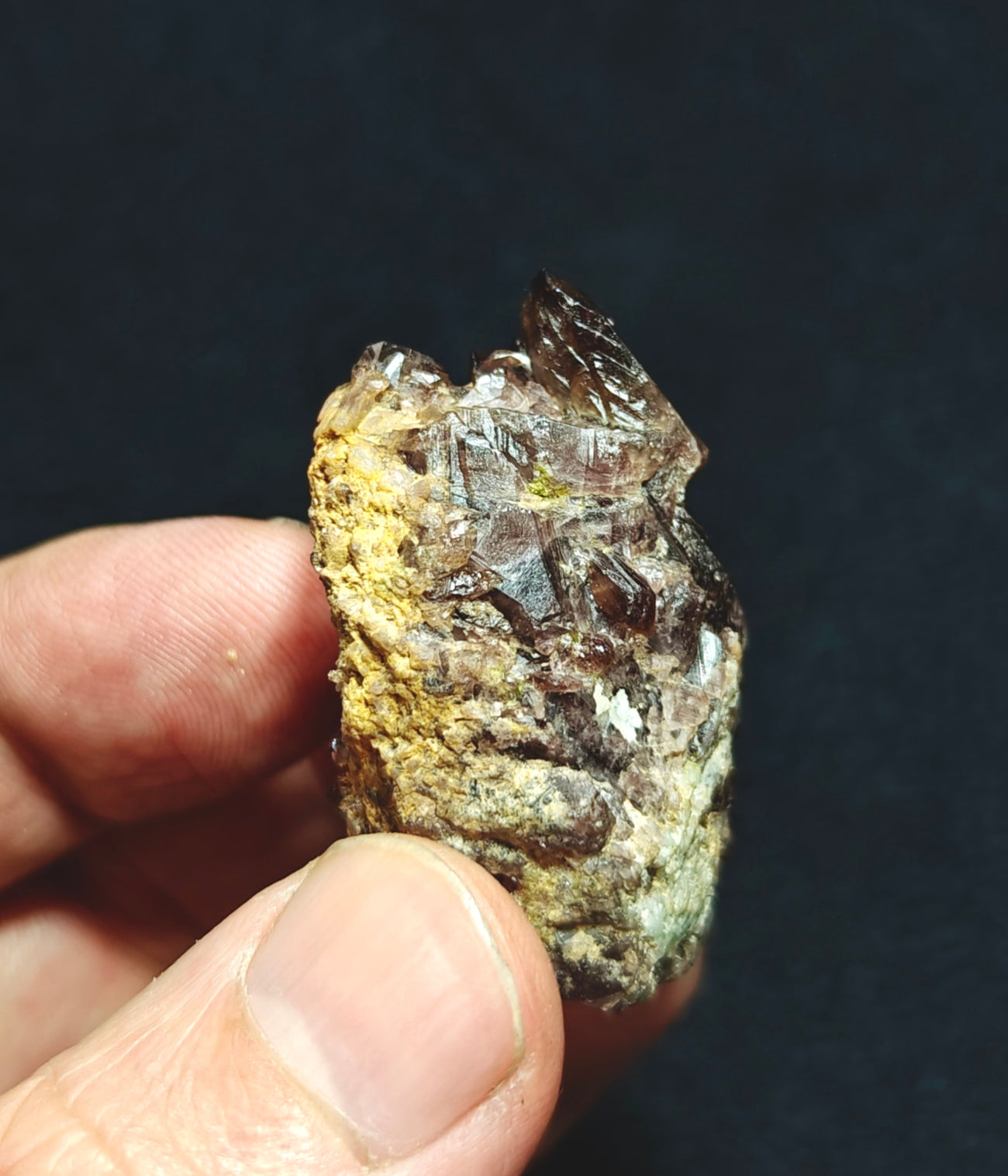 Natural axinite specimen 44 grams