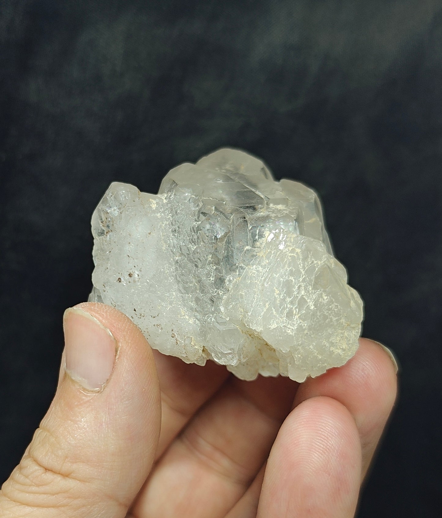Beautiful specimen of Quartz Cluster 108 grams