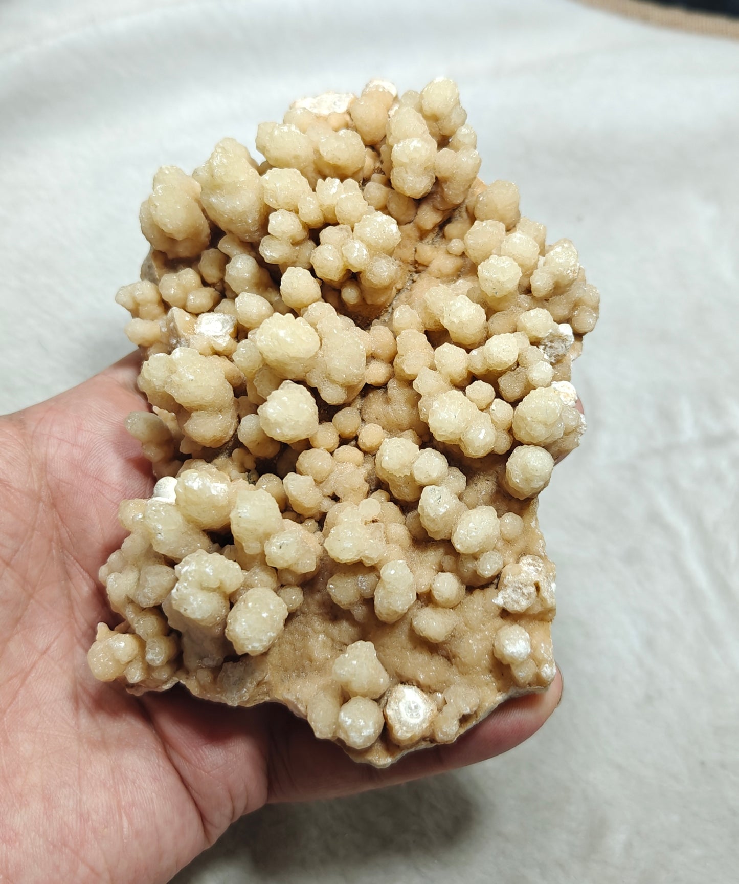 Natural Aragonite cluster terminated crystals 372 grams
