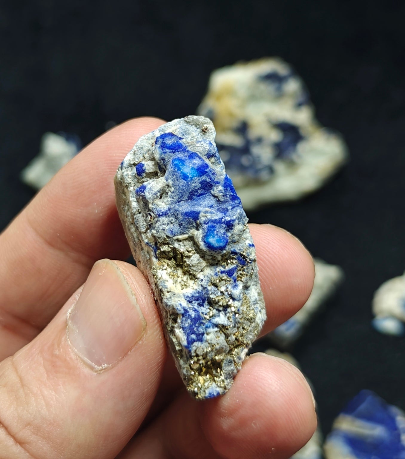 Lazurite sodalite collection 225 grams