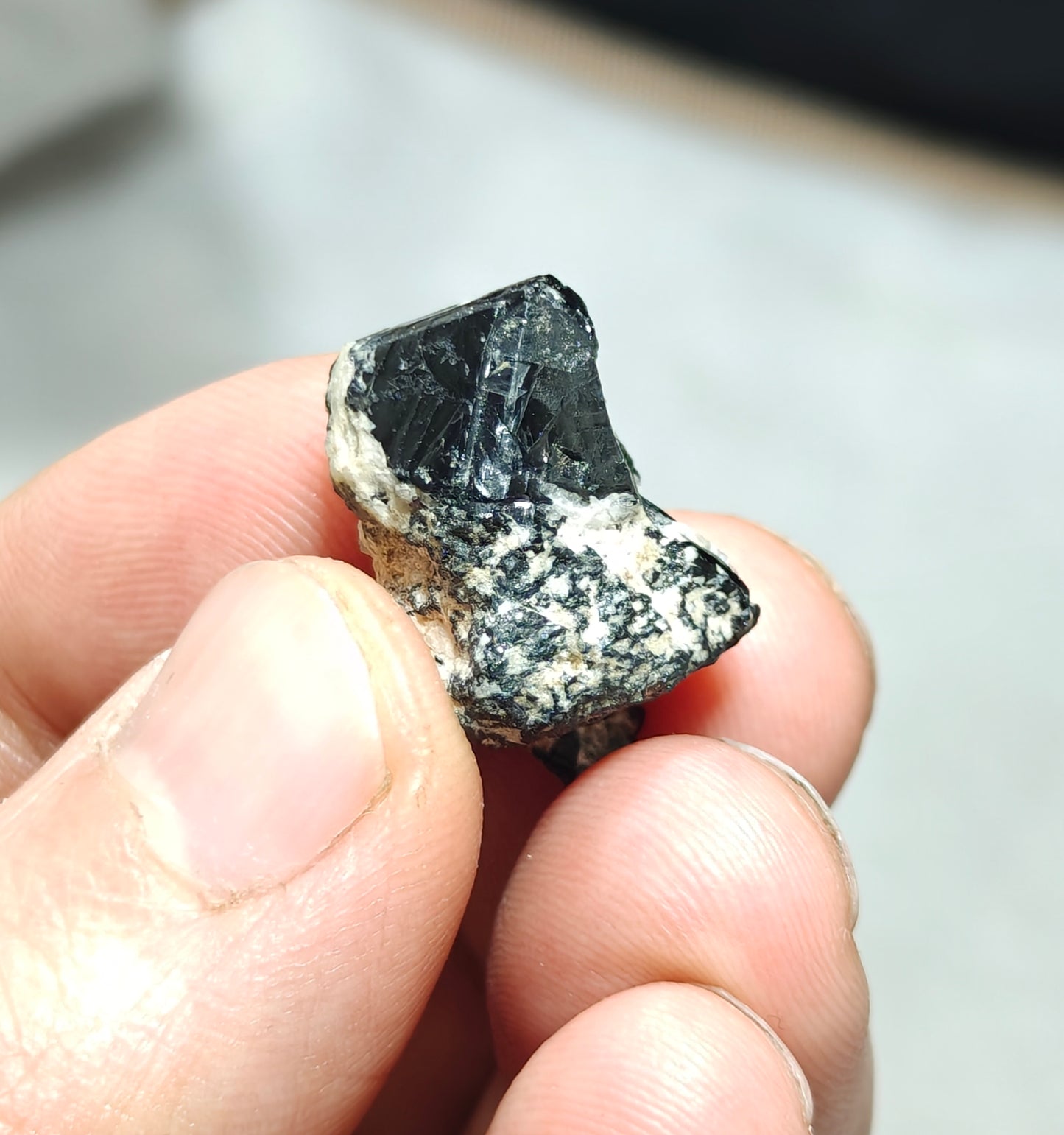 Collection of 5 cassiterite crystals 57 grams total weight