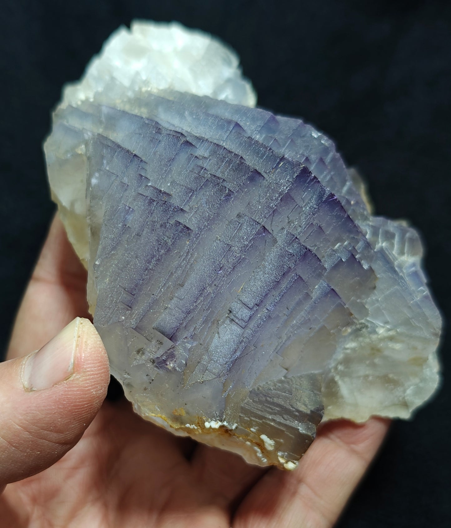 Fluorite crystal like Pyramid 500 grams
