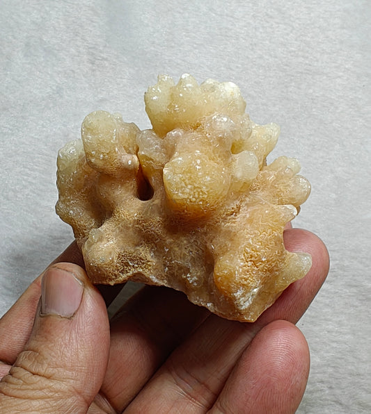Aragonite flower shape natural terminated crystals 163 grams