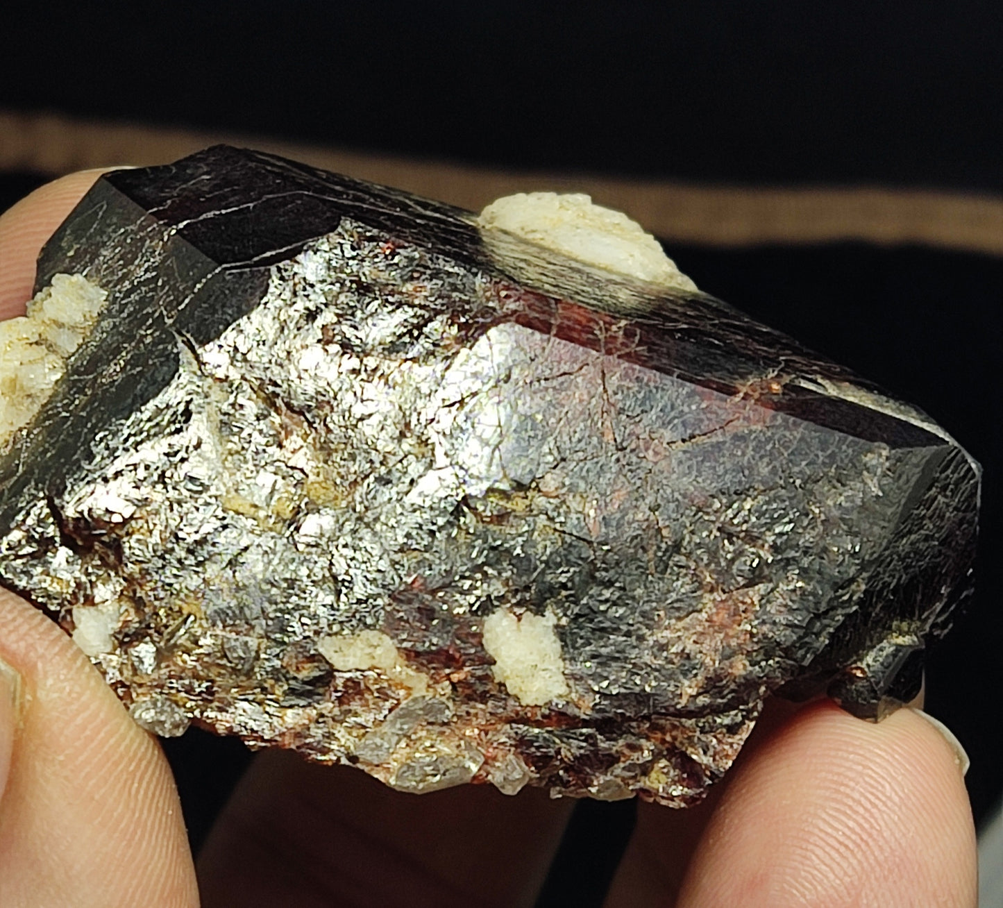 Natural Garnets Specimen variety spessartine/almandine 115 grams