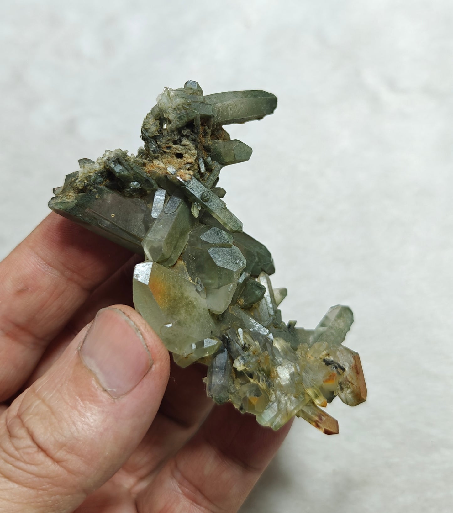 Natural Chlorite Quartz 56 grams