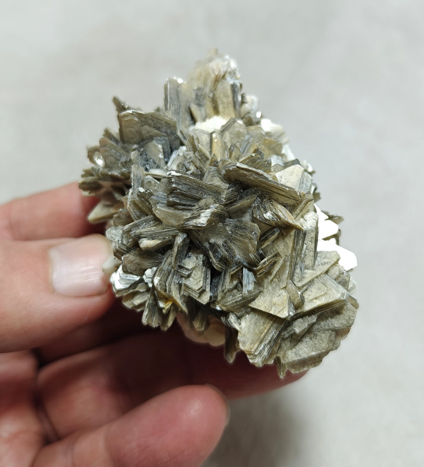 Natural specimen of combination of Albite, Schorl, and Muscovite 137 grams