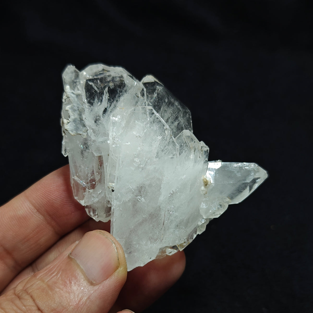 Natural Faden Quartz Crystal 59 grams