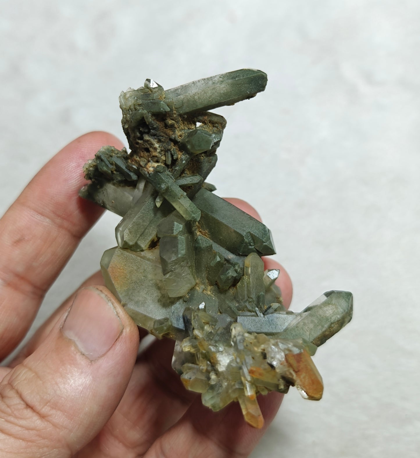 Natural Chlorite Quartz 56 grams