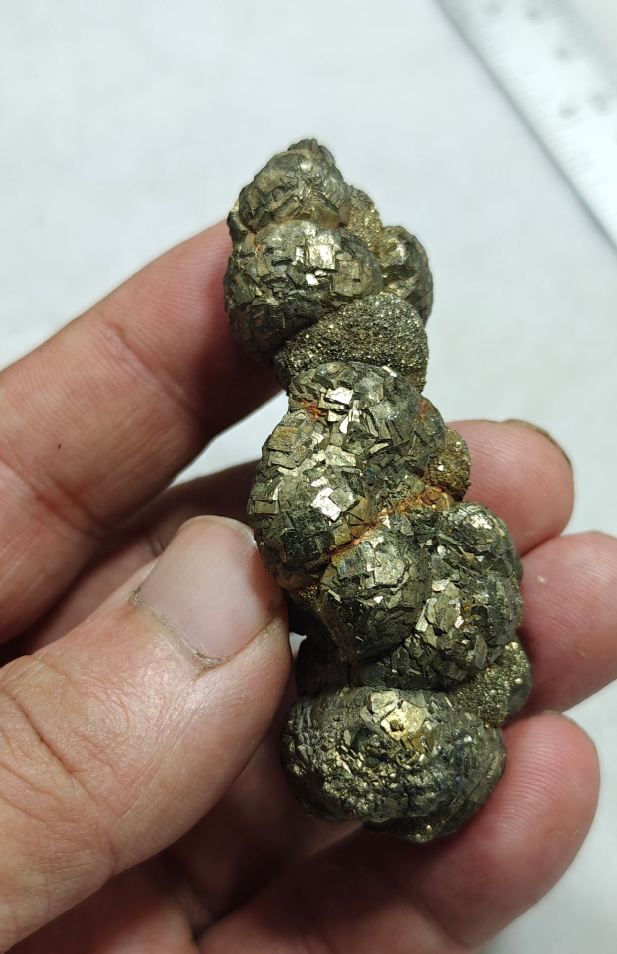 Rocks Gems Minerals Crystals Stones: Natural pyrite specimen 101 grams