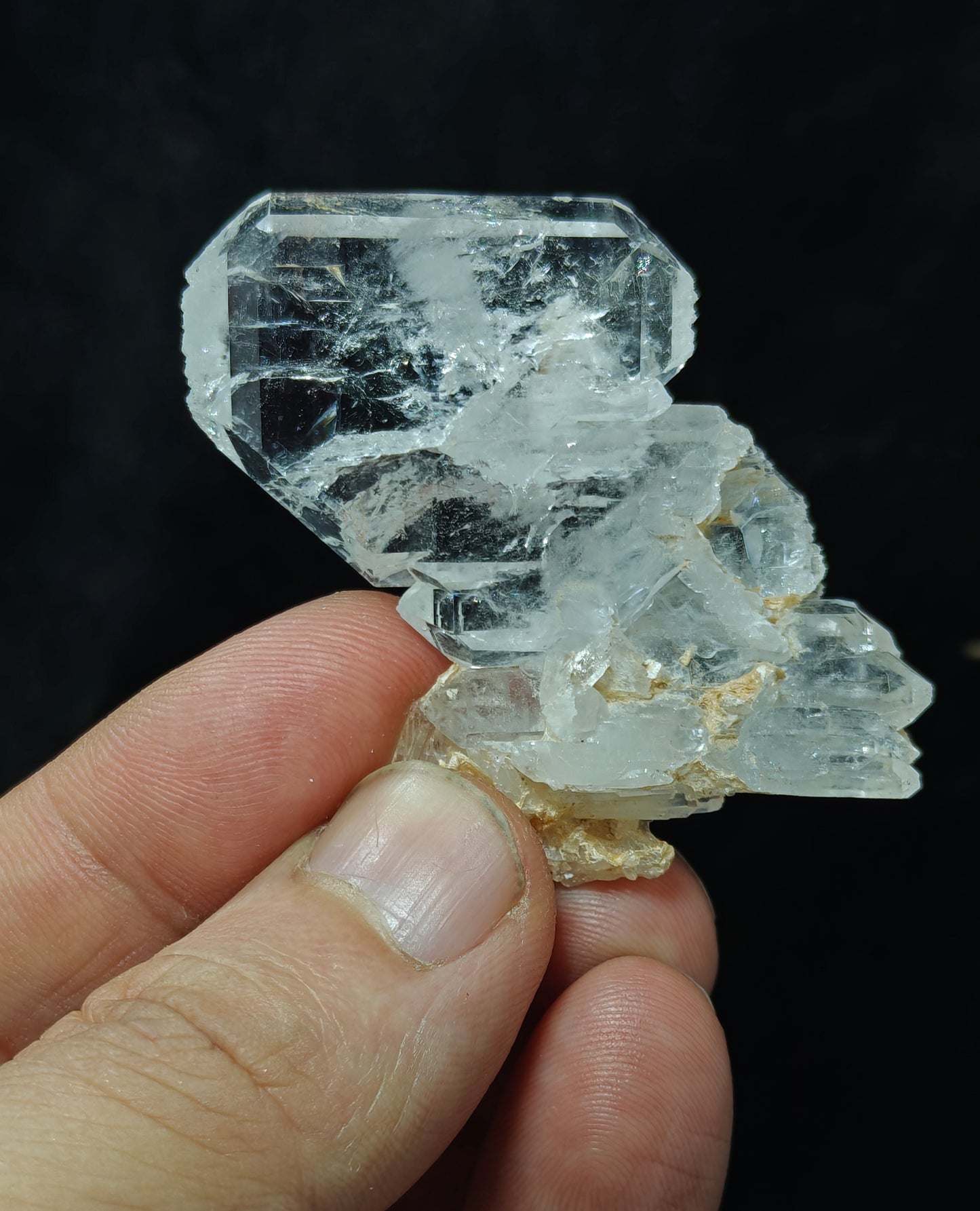 Natural faden quartz crystal 26 grams