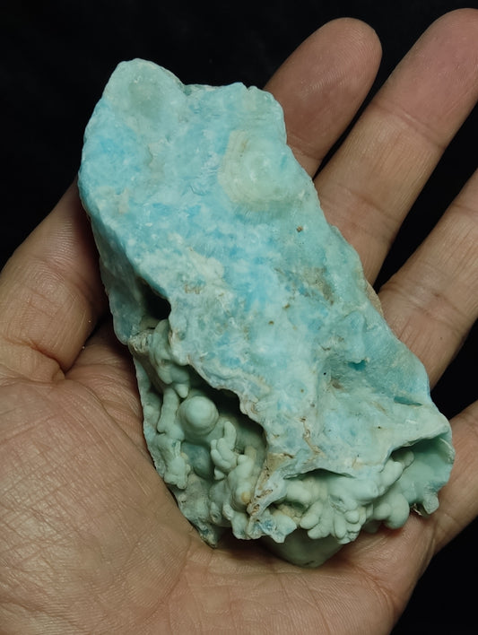 Natural blue aragonite 232 grams