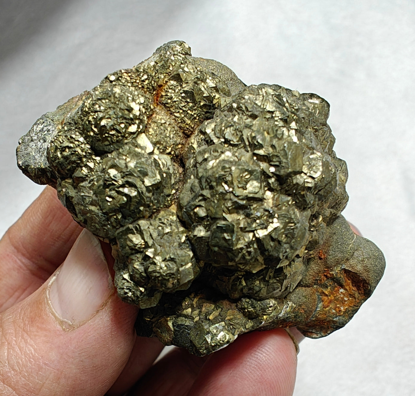 Natural pyrite marcasite specimen 204 grams