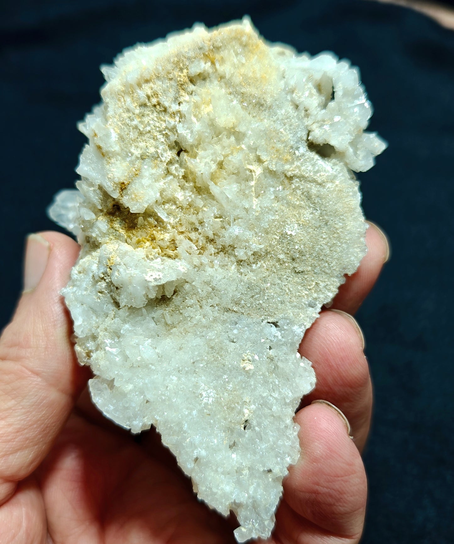 Single beautiful aesthetic Faden Quartz Crystal Specimen 172 grams