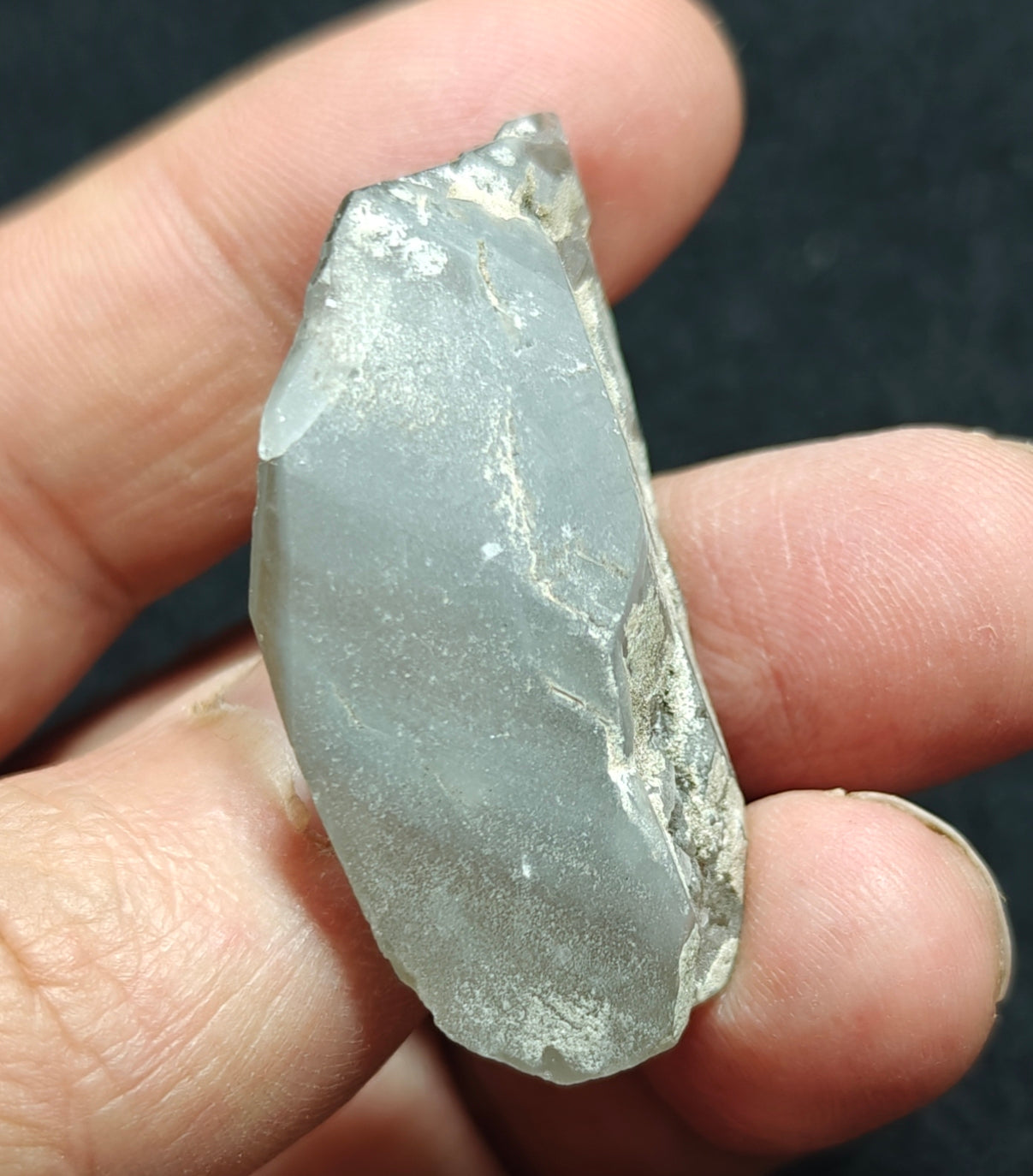 Natural smoky/blue quartz crystal 20 grams