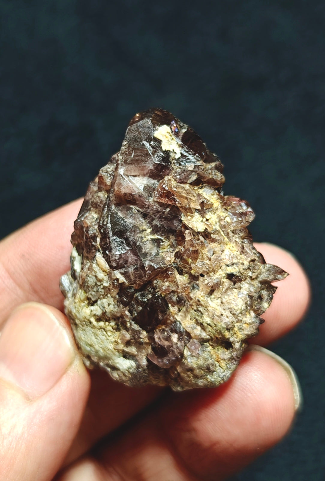 Natural axinite specimen 44 grams
