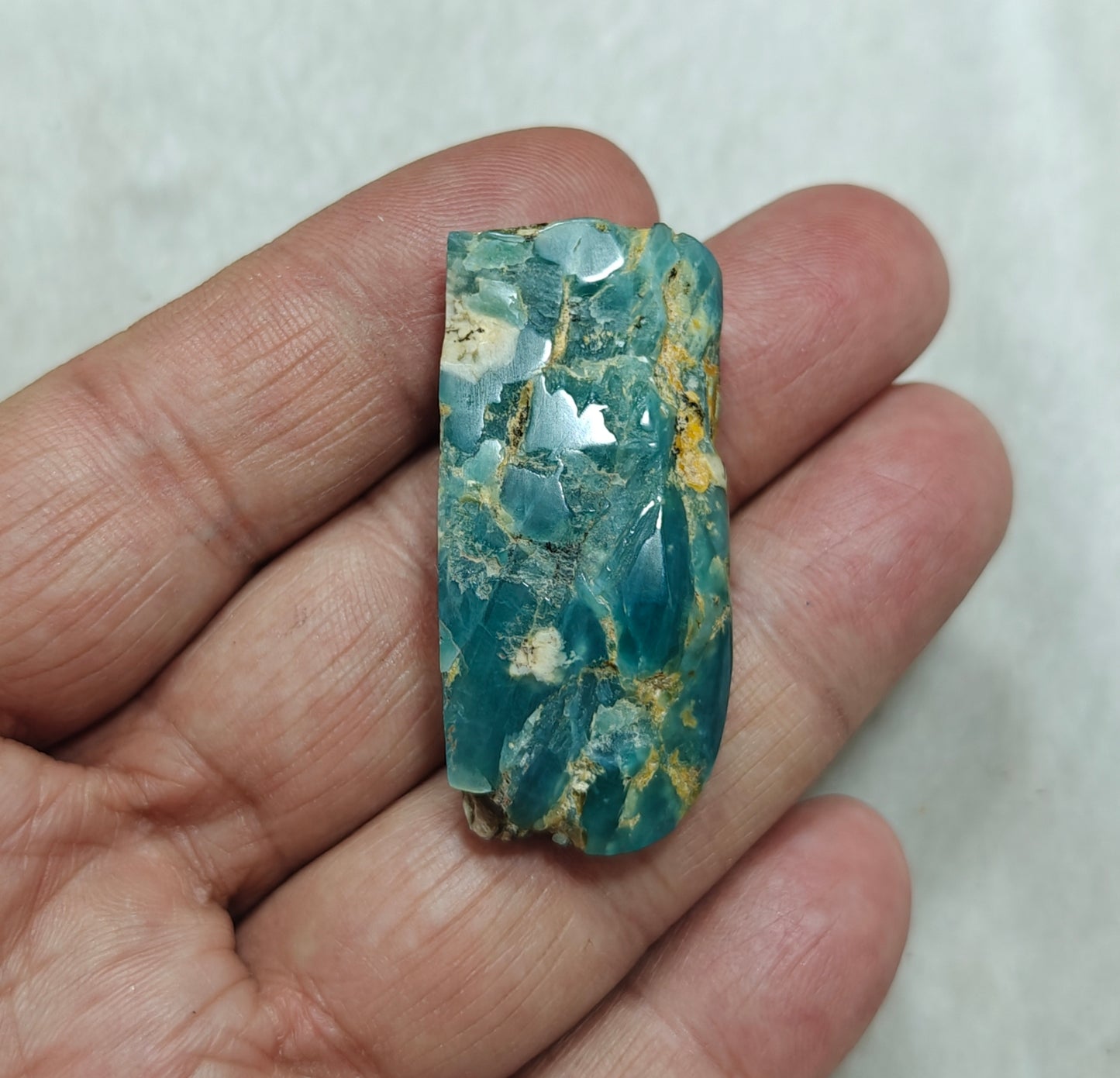 Grandidierite polished tumble 20 grams