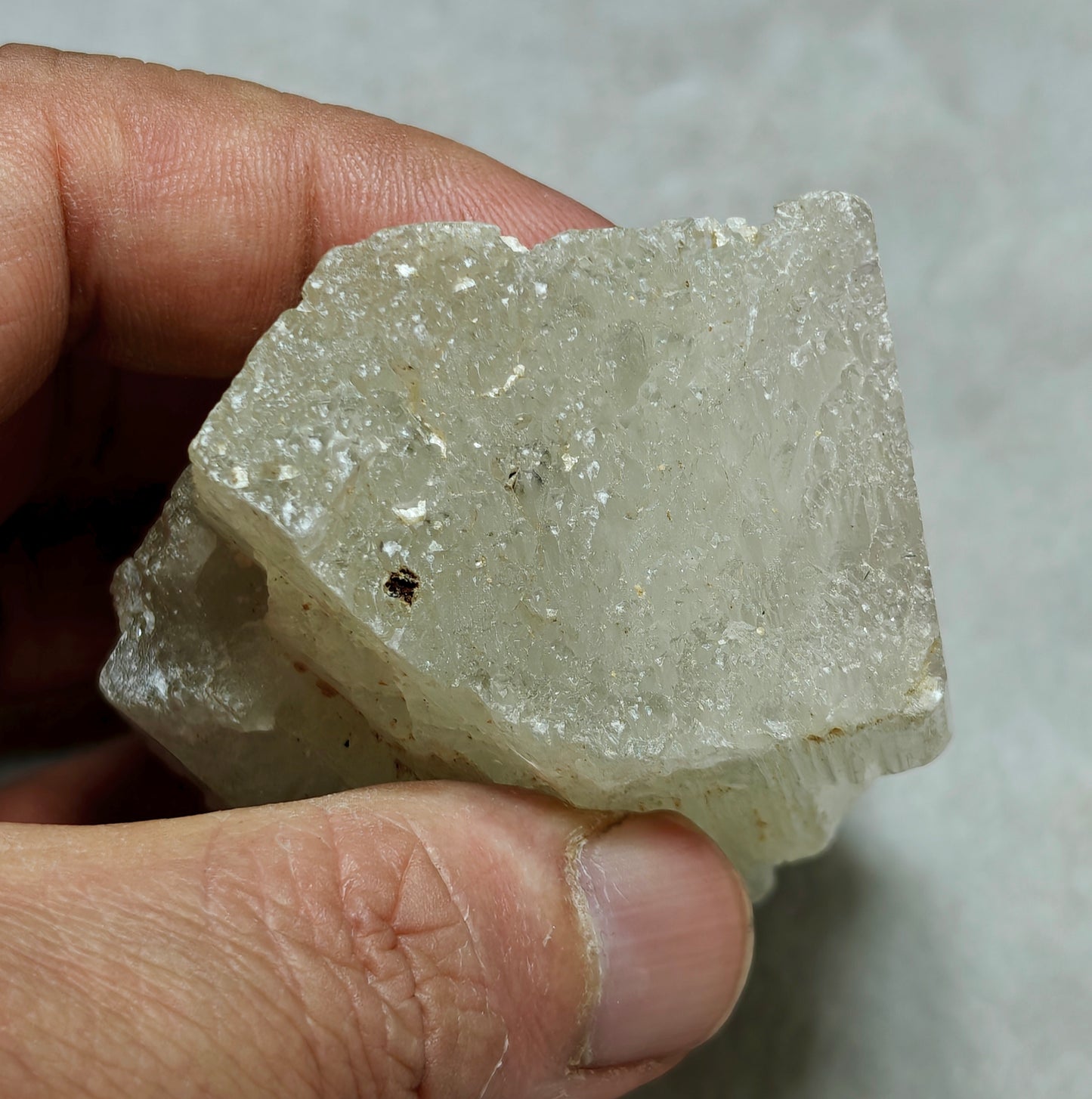 Natural spodumene crystal 264 grams