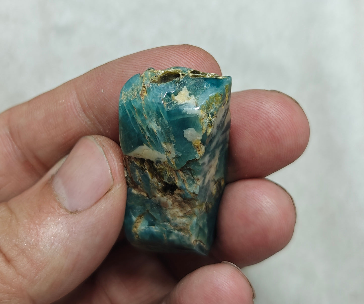 Grandidierite polished tumble 20 grams