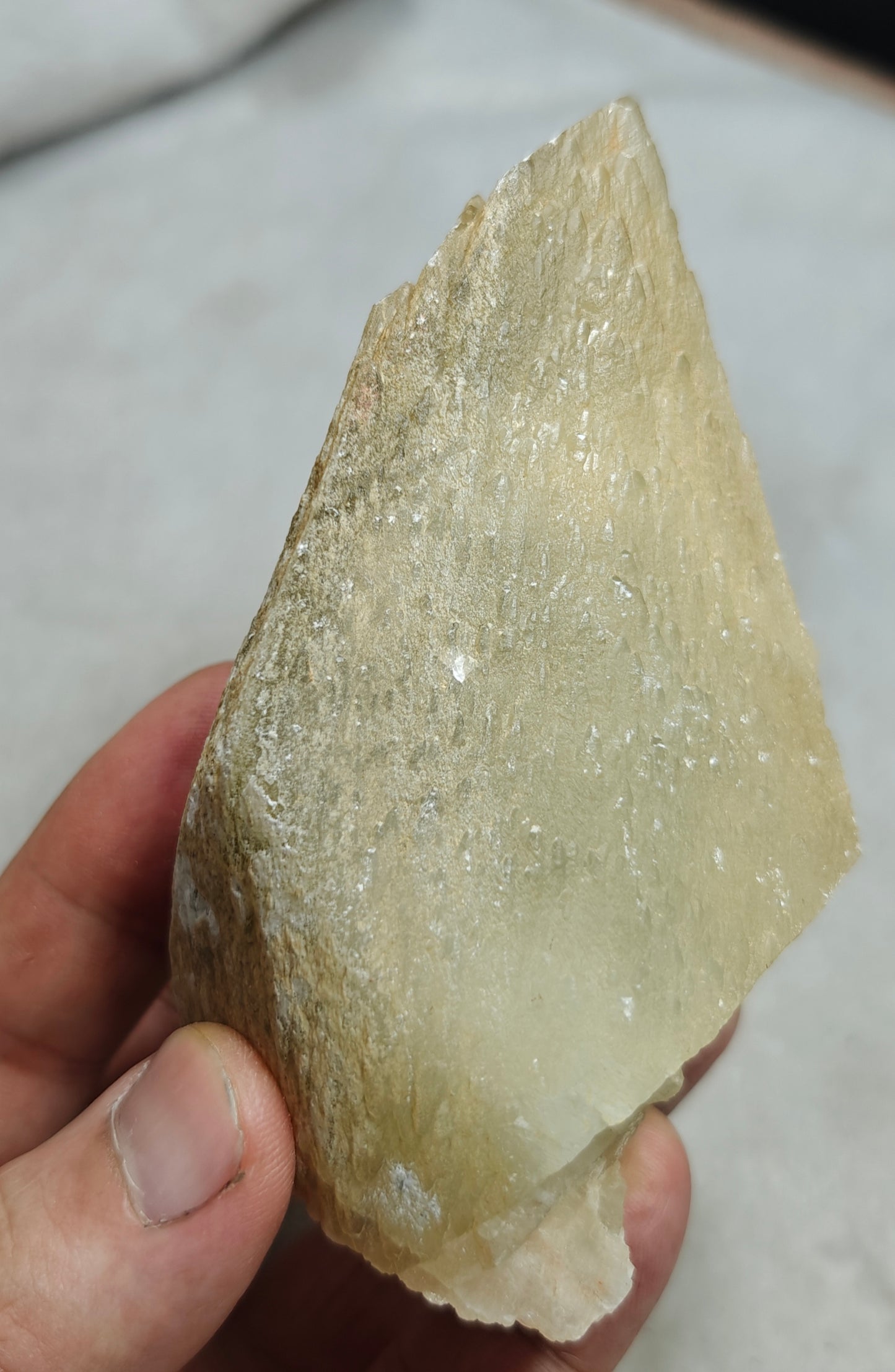 Natural Dogteeth calcite crystal 419 grams