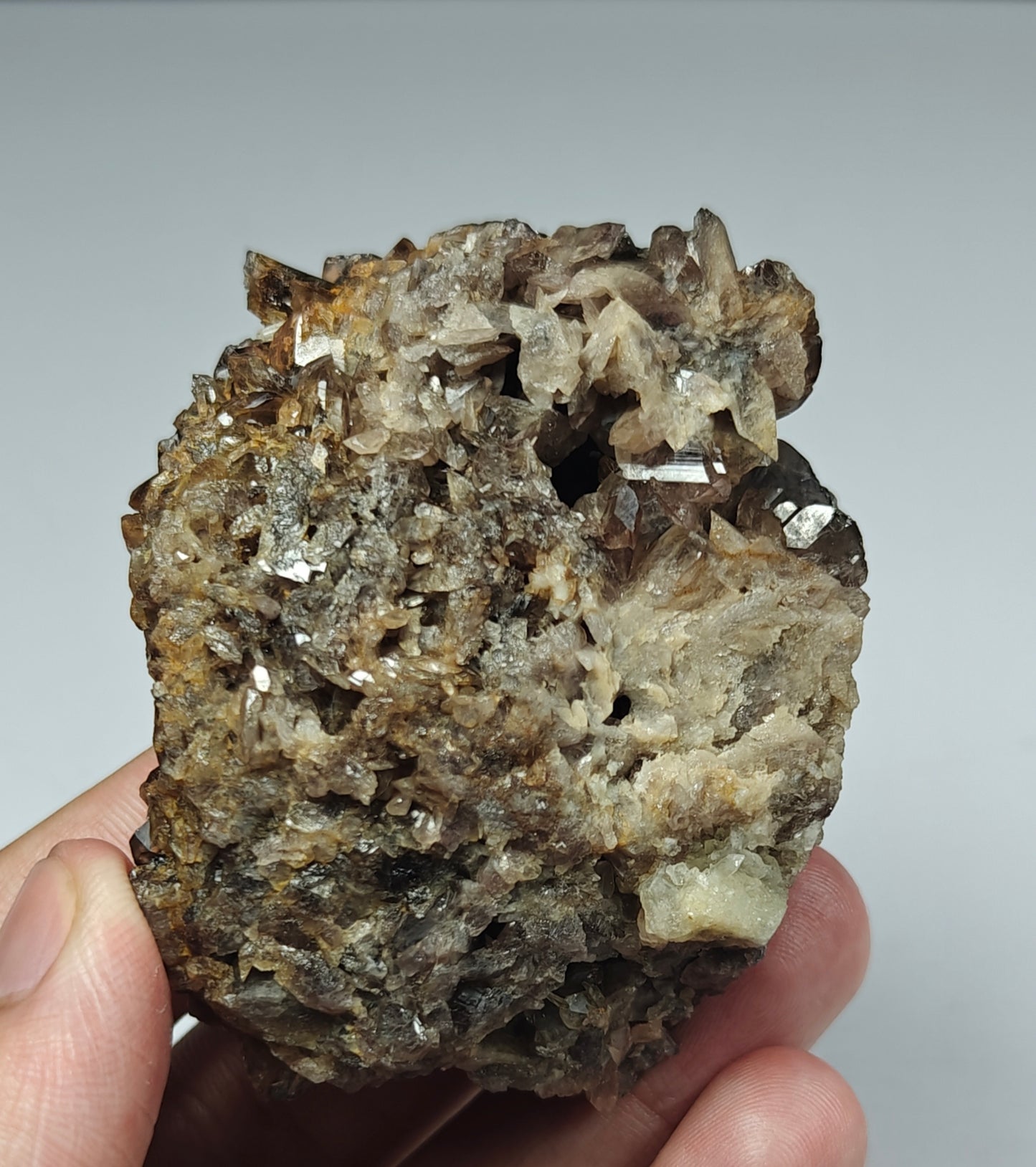 Natural axinite cluster 168 grams