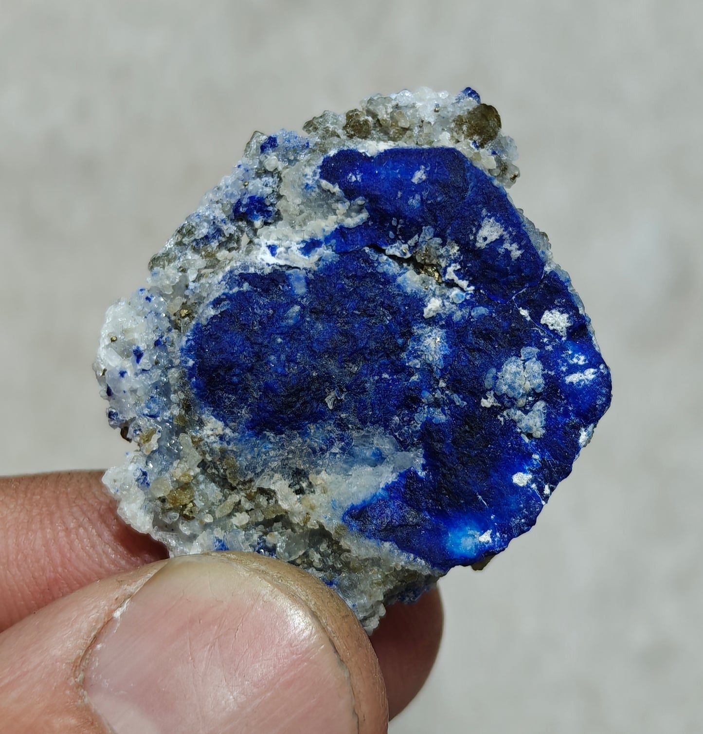 Lazurite Afghanite specimen on matrix 11 grams