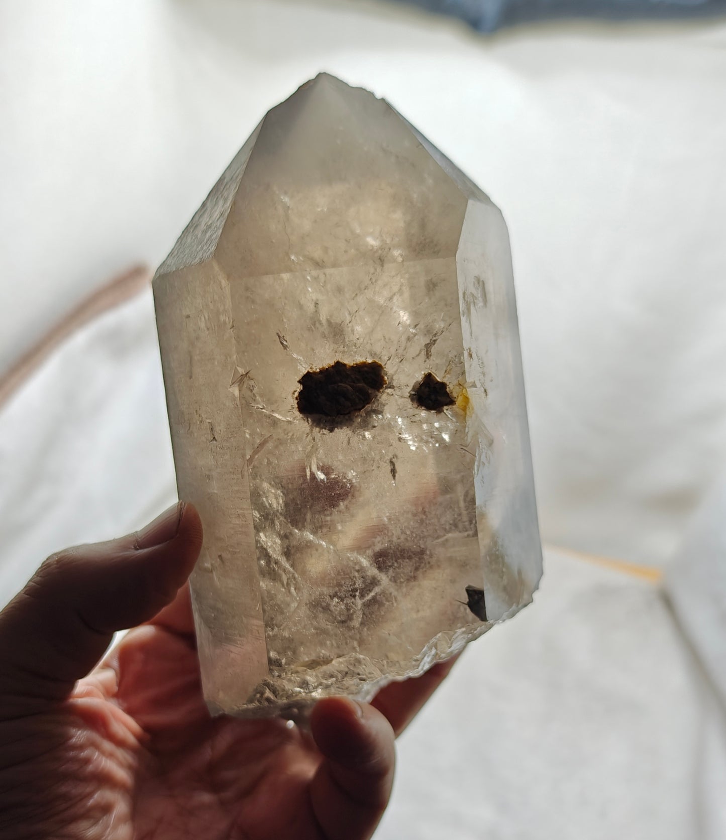 Large smoky Quartz Crystal 1290 grams