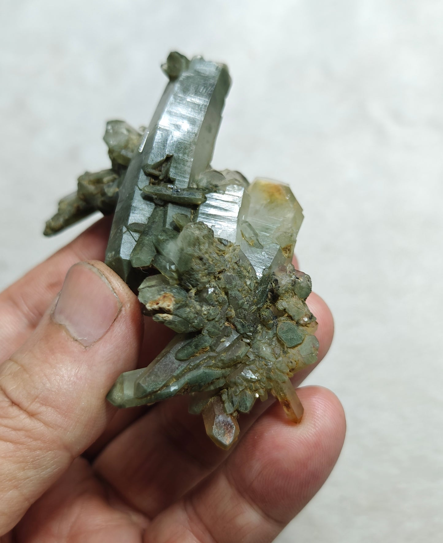 Natural Chlorite Quartz 56 grams