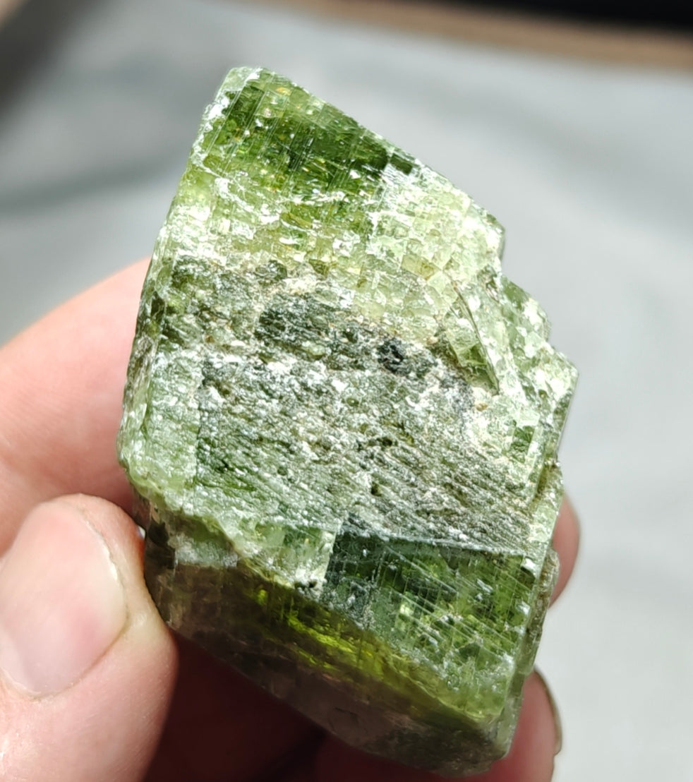 An amazing terminated diopside crystal 77 grams