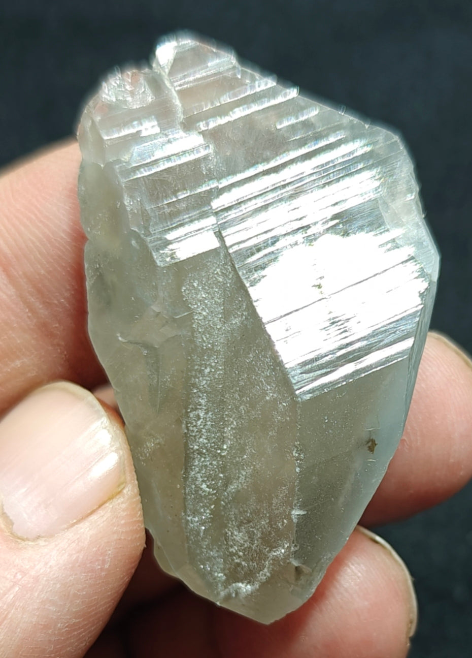 Natural smoky/blue quartz crystal 20 grams