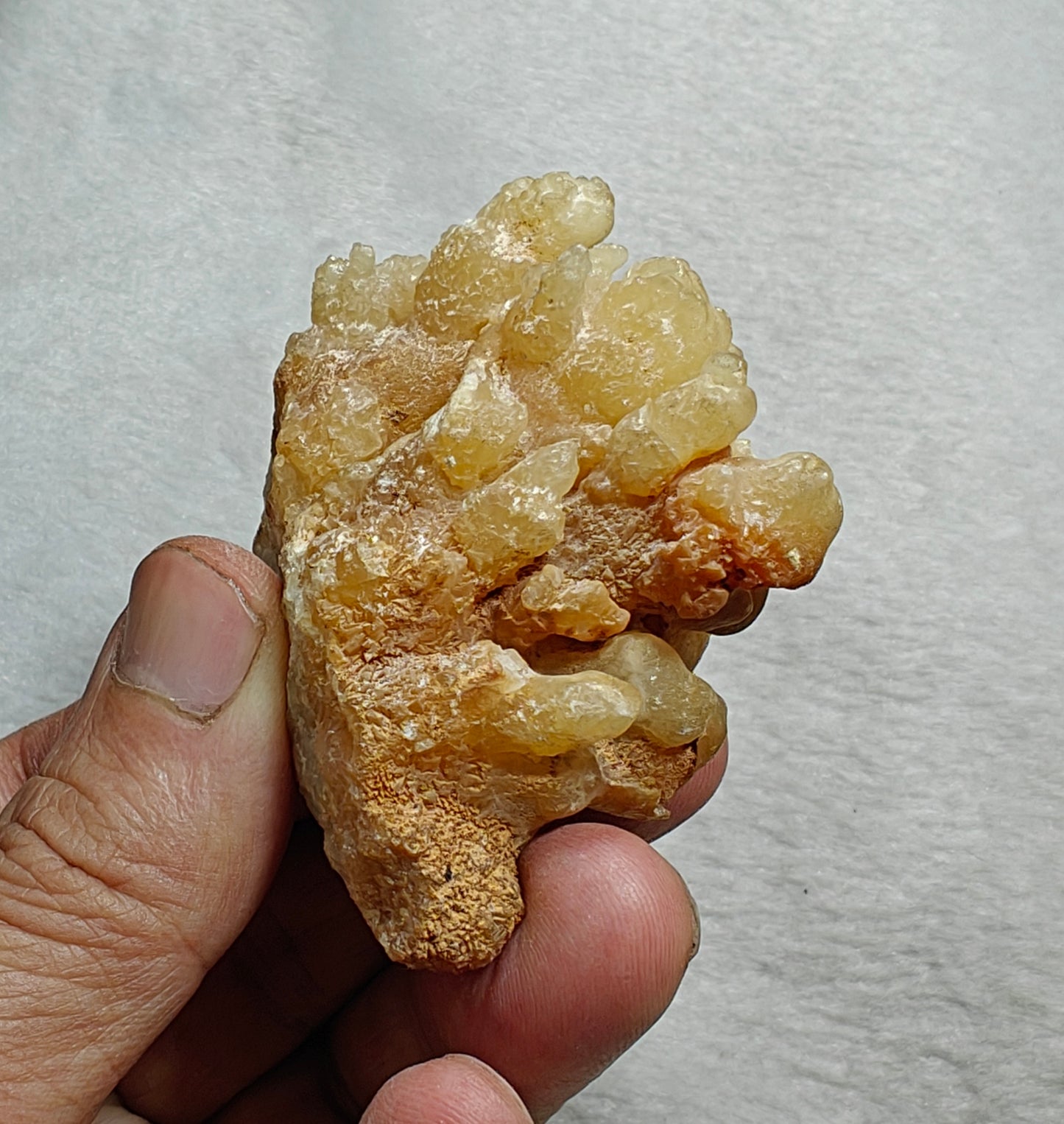 Aragonite flower shape natural terminated crystals 112 grams