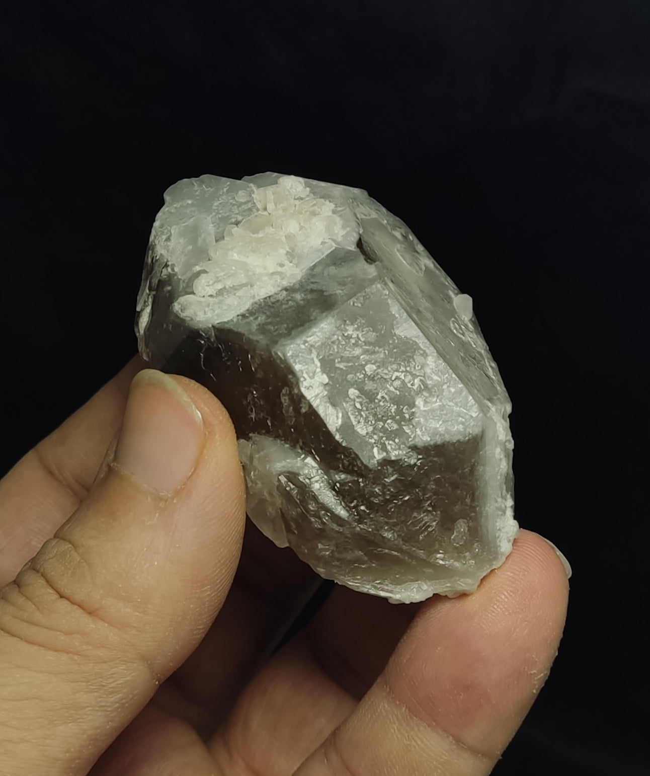 Natural Double Terminated Smoky Quartz Crystal 106 grams