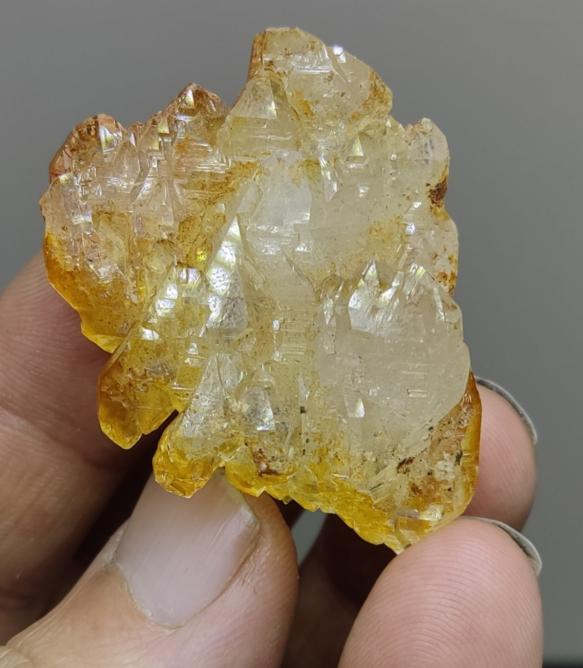 Natural Yellow Quartz Crystal 28 grams