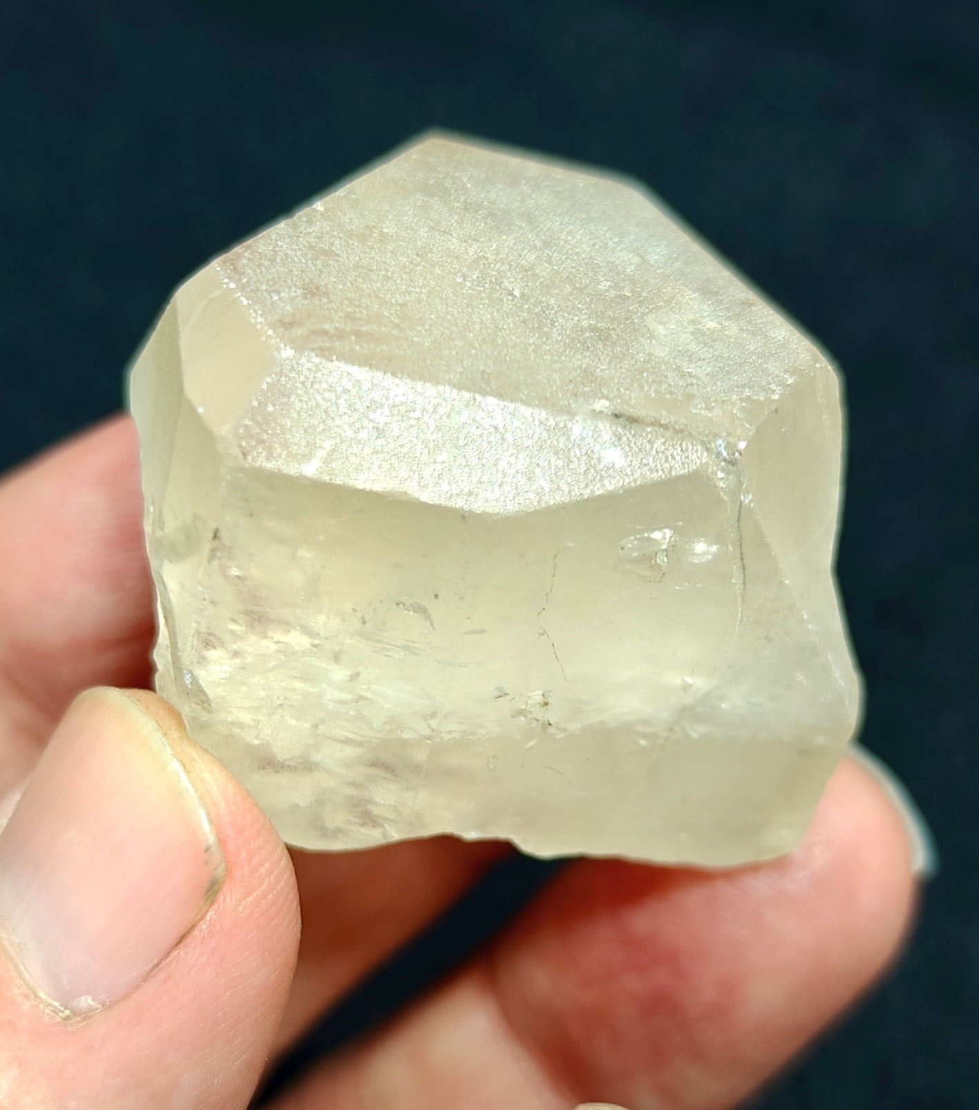 Single beautiful Terminated Topaz crystal 64 grams