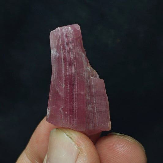pink Tourmaline crystal 52 carats