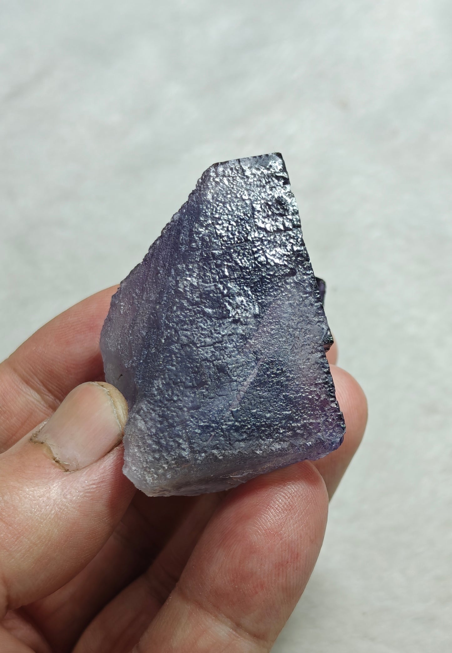 Natural Purple Fluorite Specimen 105 grams