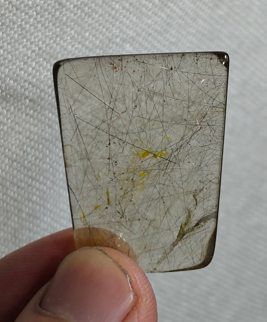 Rutiles included polished quartz 11 grams