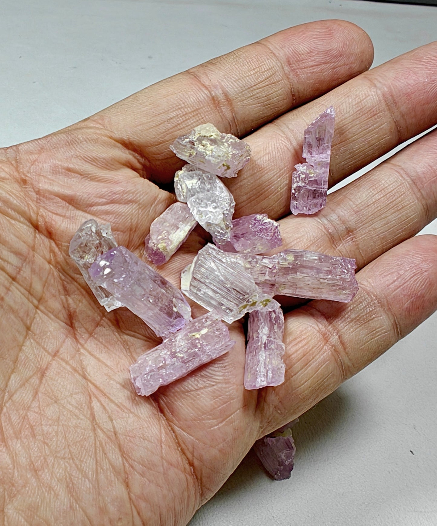 Natural Etched Spodumene (Kunzite Variety) Crystals – Kunar, Afghanistan