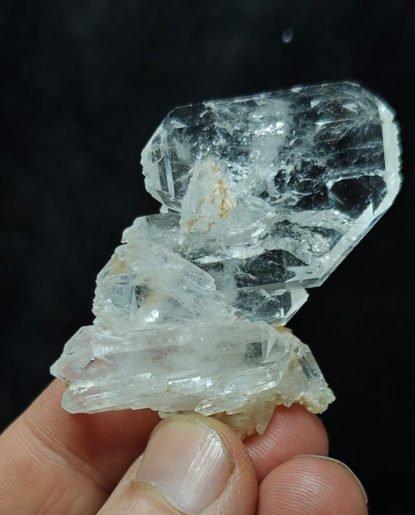 Natural faden quartz crystal 26 grams