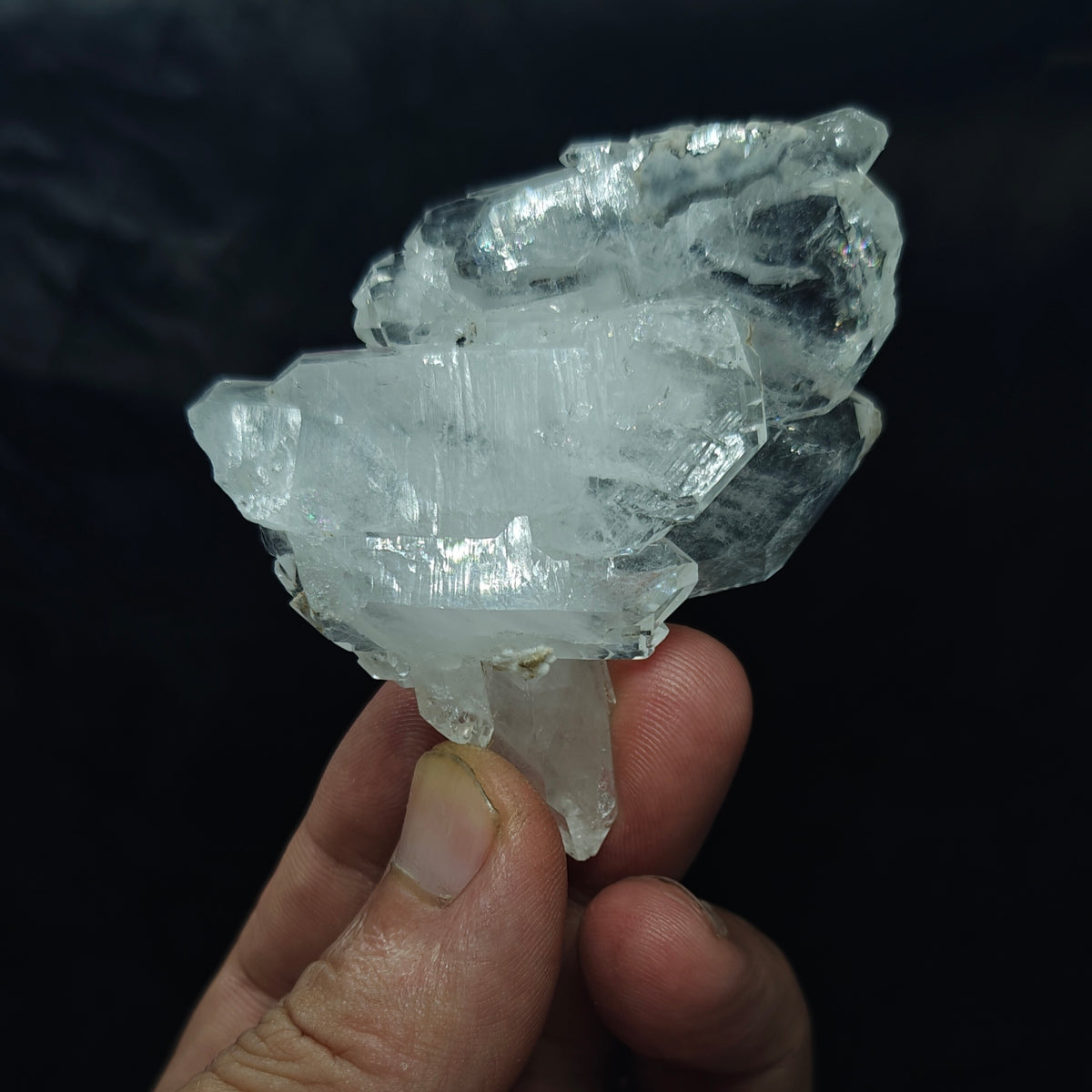 Natural Faden Quartz Crystal 59 grams