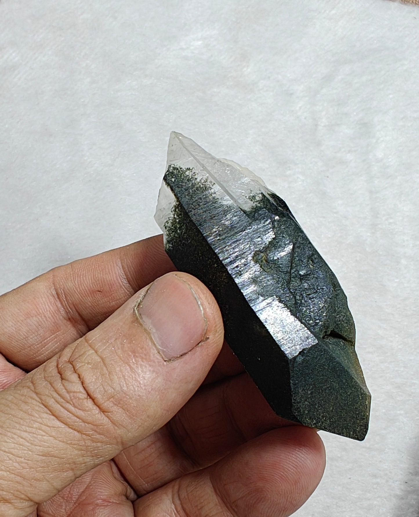Natural Chlorite Quartz 54 grams