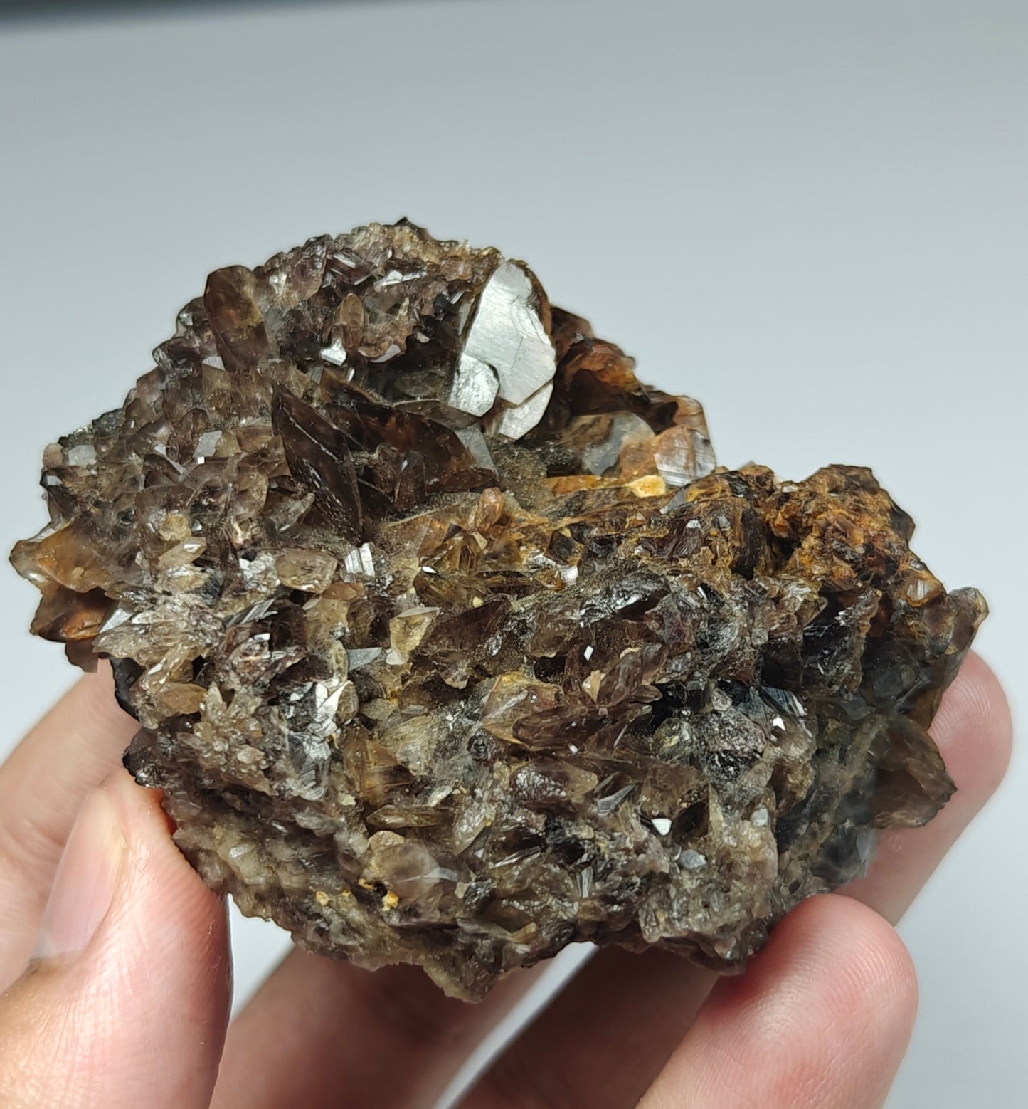 Natural axinite cluster 168 grams