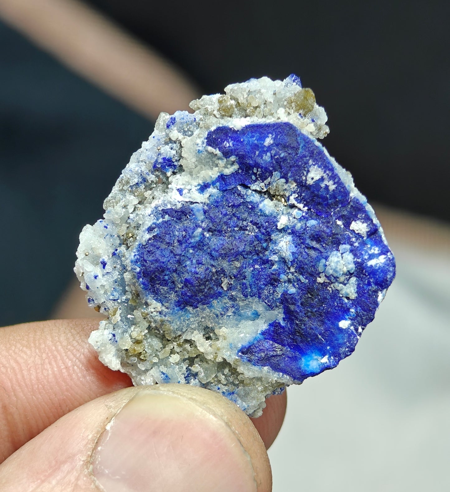Lazurite Afghanite specimen on matrix 11 grams