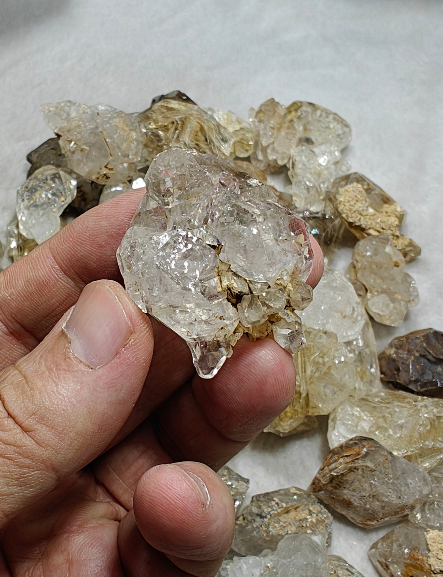Fenster quartz window quartz crystals collection 900 grams
