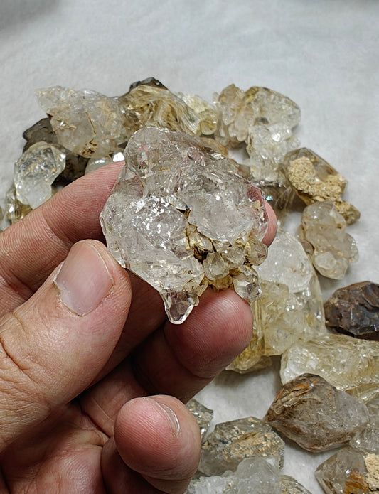 Fenster quartz window quartz crystals collection 900 grams